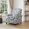 Ono Pushback Recliner - Watercolor Blue