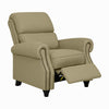 Cortez Push Back Recliner - Barley Tan Linen
