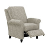 Chester Hill Rolled Arm Pushback Recliner - Taupe Coral
