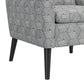 Allyson Mid-Century Modern Small Space Accent Armchair