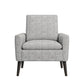 Allyson Mid-Century Modern Small Space Accent Armchair