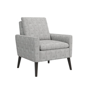 Allyson Mid-Century Modern Small Space Accent Armchair