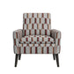 Allyson Mid-Century Modern Small Space Accent Armchair