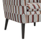 Allyson Mid-Century Modern Small Space Accent Armchair