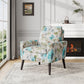 Allyson Mid-Century Modern Small Space Accent Armchair