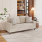 Copeland Upholstered Small Space Sofa with 2 Accent Pillows