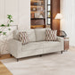 Copeland Upholstered Small Space Sofa with 2 Accent Pillows