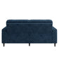 Copeland Upholstered Small Space Sofa with 2 Accent Pillows