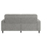 Copeland Upholstered Small Space Sofa with 2 Accent Pillows