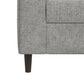 Copeland Upholstered Small Space Sofa with 2 Accent Pillows