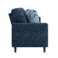 Copeland Upholstered Small Space Sofa with 2 Accent Pillows