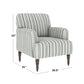 Schauer Transitional Upholstered Armchair