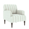 Schauer Transitional Upholstered Armchair - Linen Barley Stripe