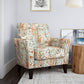 Arya Transitional Flared Arm Armchair