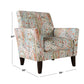 Arya Transitional Flared Arm Armchair