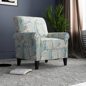 Mosher Traditional Rolled Armchair