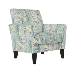 Arya Transitional Flared Arm Armchair