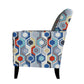 Arya Transitional Flared Arm Armchair