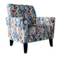 Arya Transitional Flared Arm Armchair