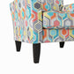 Arya Transitional Flared Arm Armchair
