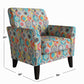 Arya Transitional Flared Arm Armchair