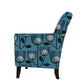 Arya Transitional Flared Arm Armchair