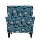 Arya Transitional Flared Arm Armchair