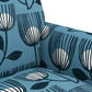 Arya Transitional Flared Arm Armchair