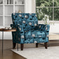 Arya Transitional Flared Arm Armchair