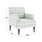 Schauer Transitional Upholstered Armchair