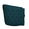 Tolkin Button-Tufted Swivel Club Chair