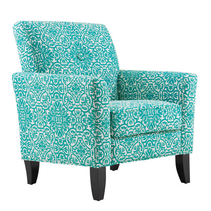 Gould Transitional Button-Tufted Armchair