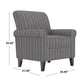 Mosher Traditional Rolled Armchair