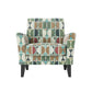 Arya Transitional Flared Arm Armchair