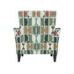 Arya Transitional Flared Arm Armchair