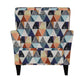 Arya Transitional Flared Arm Armchair