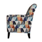 Arya Transitional Flared Arm Armchair
