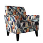 Arya Transitional Flared Arm Armchair