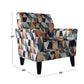 Arya Transitional Flared Arm Armchair