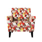 Arya Transitional Flared Arm Armchair