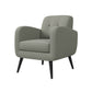 Kremmling Mid-Century Modern Lace-Tufted Armchairs (Set of 2)
