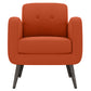 Kremmling Mid-Century Modern Lace-Tufted Armchairs (Set of 2)