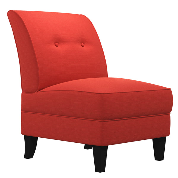 Granada Button-Tufted Slipper Chair