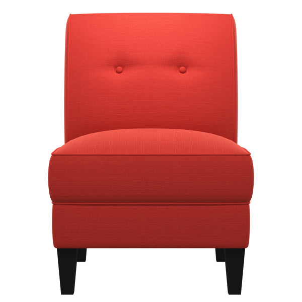 Granada Button-Tufted Slipper Chair