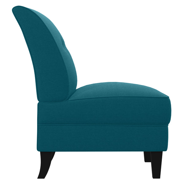 Granada Button-Tufted Slipper Chair