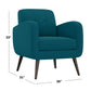 Kremmling Mid-Century Modern Armchair - Espresso Legs