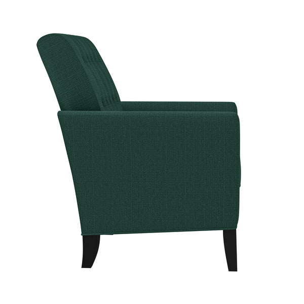 Barger Button-Tufted Modern Armchair
