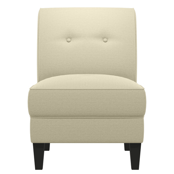 Granada Button-Tufted Slipper Chair