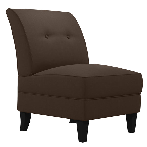 Granada Button-Tufted Slipper Chair