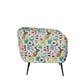 Schroeder Button-Tufted Upholstered Barrel Chair
